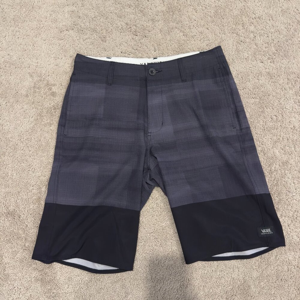 Mens Dark Grey Vans Shorts Size 30